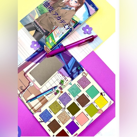 Rude Cosmetics Attitude Academia‎ Taido Gakkai Manga 2 Pigment Eyeshadow palette - Picture 3 of 3
